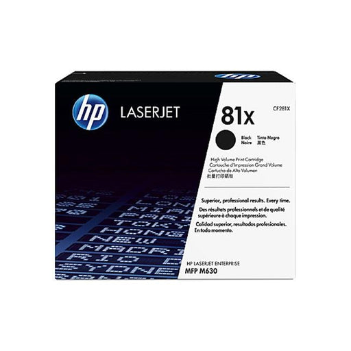 HP #81X Black Toner CF281X - Folders