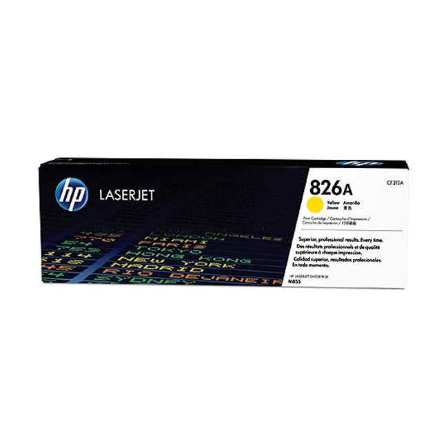 HP 826A Yellow Toner CF312A - Folders