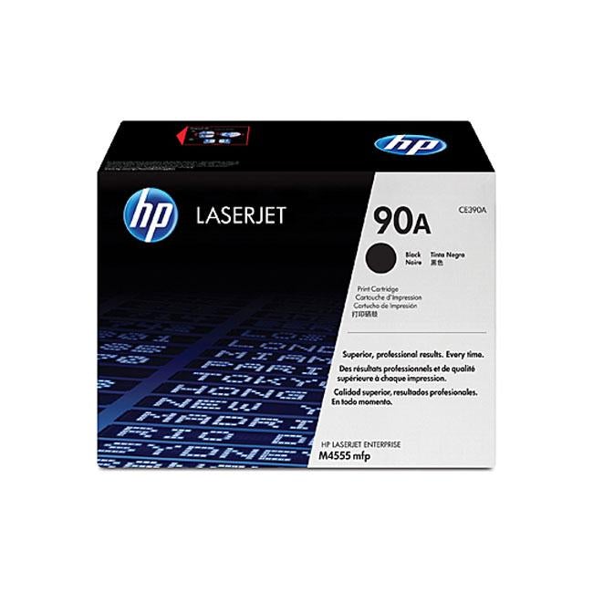 HP #90A Black Toner CE390A - Folders