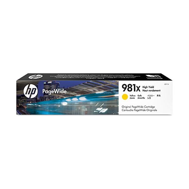 HP #981X Yellow Ink CartridgeL0R11A - Folders