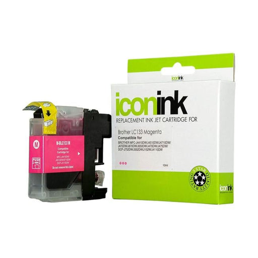 Icon Compatible Brother LC133 Magenta Ink Cartridge-Officecentre