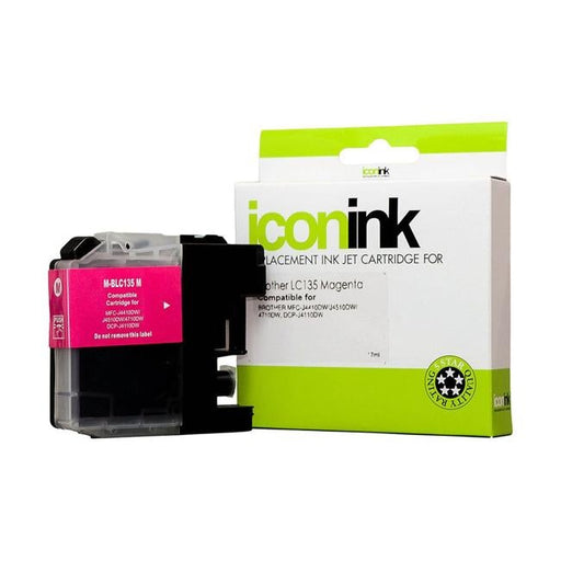 Icon Compatible Brother LC135 Magenta Ink Cartridge-Officecentre