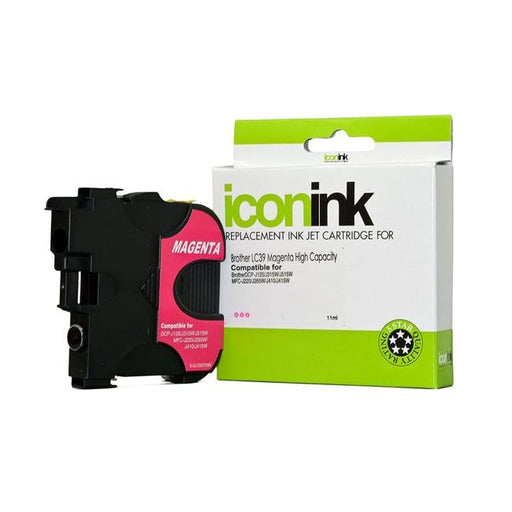 Icon Compatible Brother LC39 Magenta Ink Cartridge-Officecentre