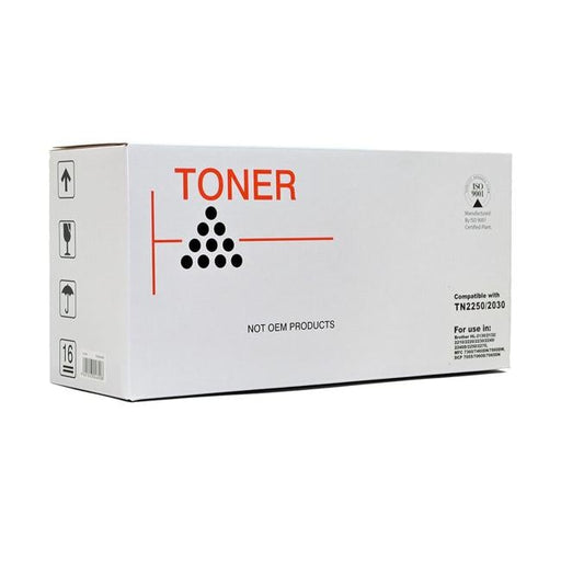 Icon Compatible Brother TN2250 TN2030 Black Toner Cartridge-Officecentre