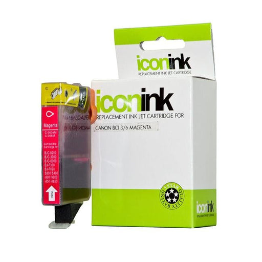 Icon Compatible Canon BCI3 BCI6 Magenta Ink Cartridge-Officecentre