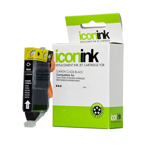 Icon Compatible Canon CLI526 Black Ink Cartridge-Officecentre