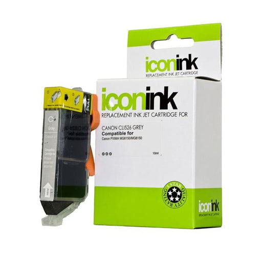Icon Compatible Canon CLI526 Grey Ink Cartridge-Officecentre