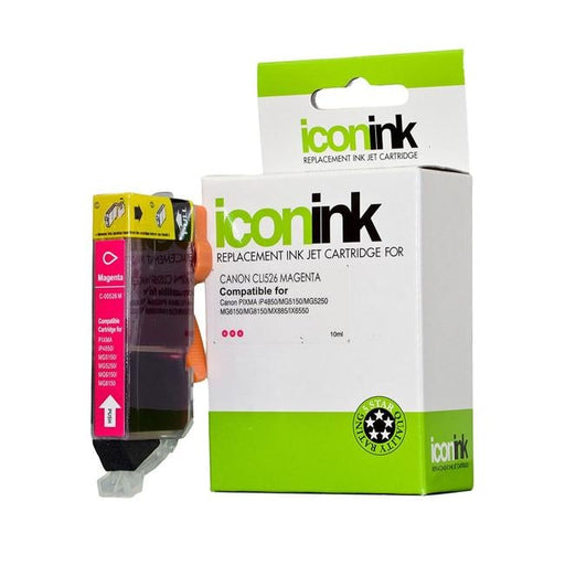 Icon Compatible Canon CLI526 Magenta Ink Cartridge-Officecentre