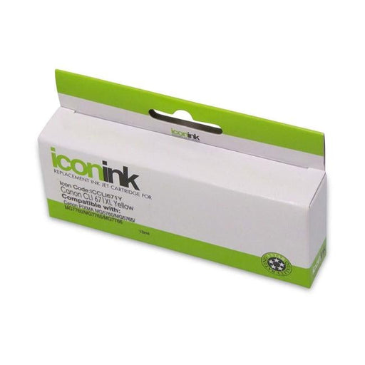 Icon Compatible Canon CLI671XL Yellow Ink Cartridge-Officecentre