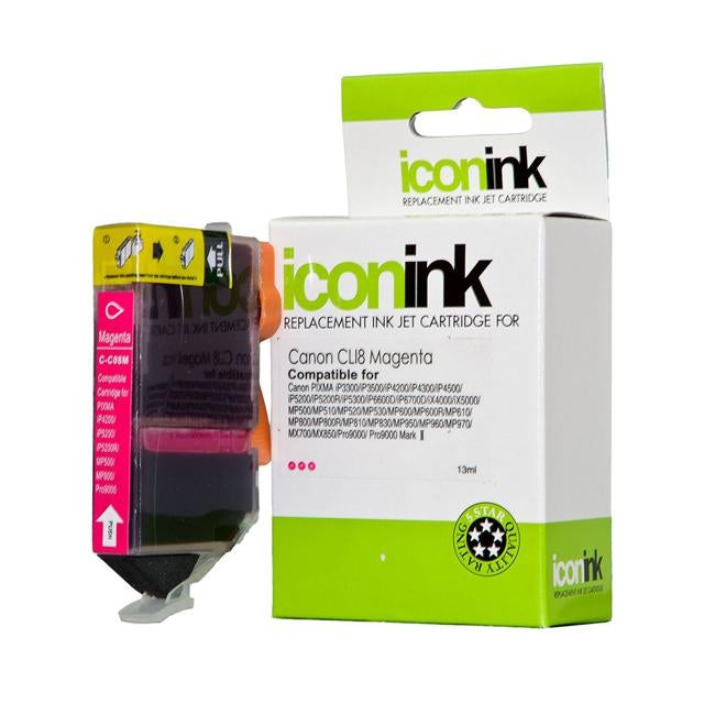 Icon Compatible Canon CLI8 Magenta Ink Cartridge-Officecentre