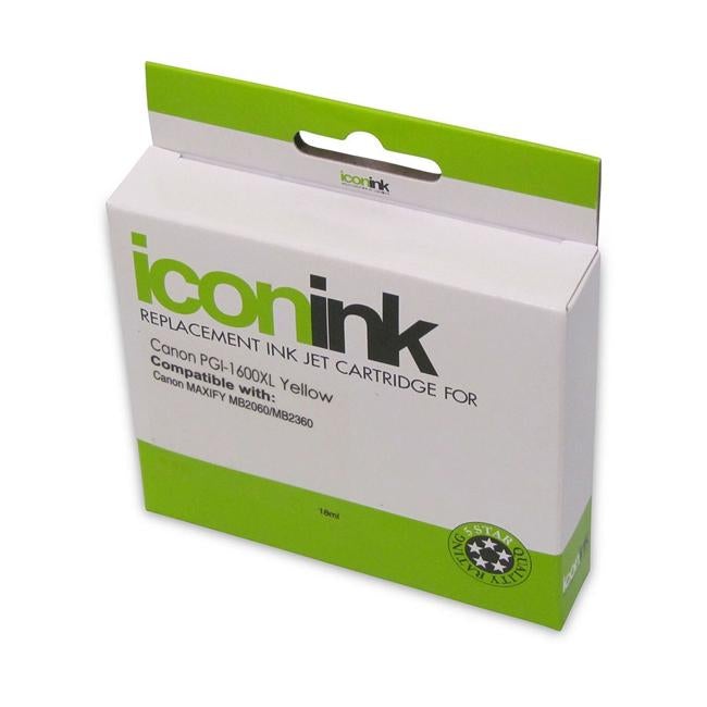 Icon Compatible Canon PGI1600XL Yellow Ink Cartridge-Officecentre