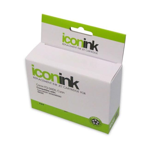 Icon Compatible Canon PGI2600XL Cyan Ink Cartridge-Officecentre