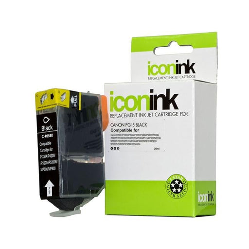 Icon Compatible Canon PGI5 Black Ink Cartridge-Officecentre