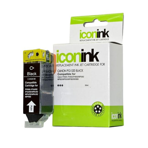 Icon Compatible Canon PGI520 Black Ink Cartridge-Officecentre