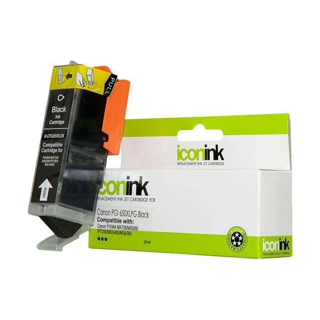 Icon Compatible Canon PGI650 Black Ink Cartridge-Officecentre