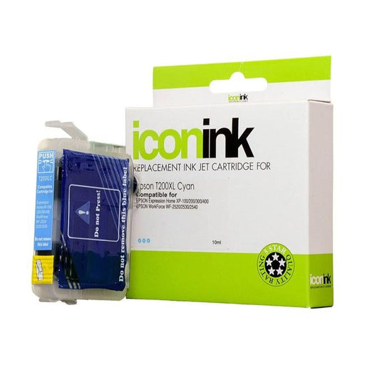 Icon Compatible Epson 200XL C13T201292 Cyan Ink Cartridge-Officecentre
