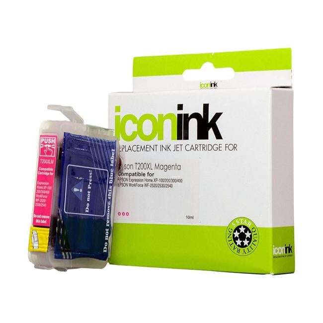 Icon Compatible Epson 200XL CC13T201392 Magenta Ink Cartridge-Officecentre