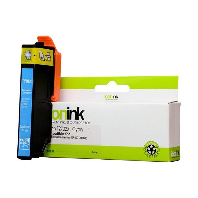 Icon Compatible Epson 273XL Cyan Ink Cartridge-Officecentre