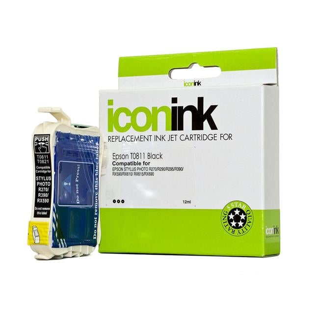 Icon Compatible Epson 81N Black Ink Cartridge-Officecentre