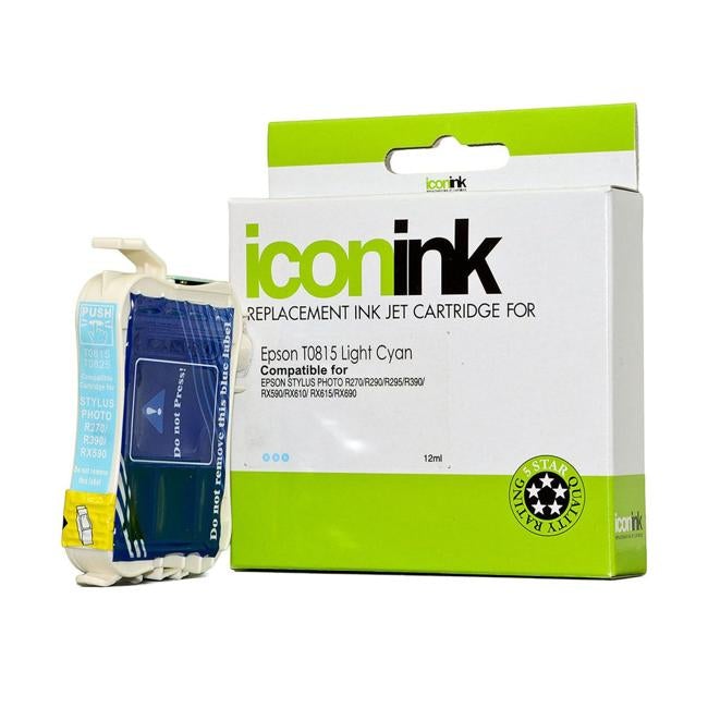 Icon Compatible Epson 81N Light Cyan Ink Cartridge-Officecentre