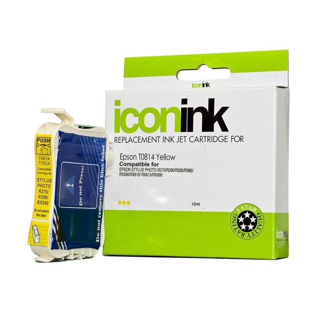 Icon Compatible Epson 81N Yellow Ink Cartridge-Officecentre