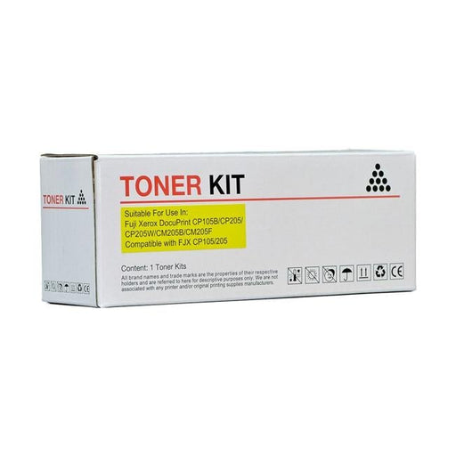 Icon Compatible Fuji Xerox CP105/205 Yellow Toner Cartridge (CT201594)-Officecentre