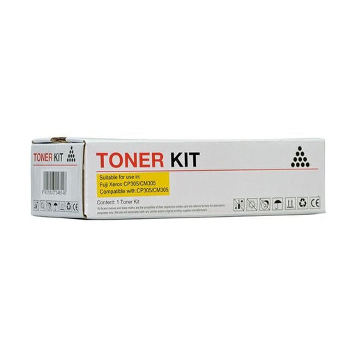 Icon Compatible Fuji Xerox CP305 Yellow Toner Cartridge (CT201635)-Officecentre