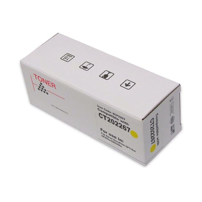 Icon Compatible Fuji Xerox CT202267 Yellow Toner Cartridge-Officecentre