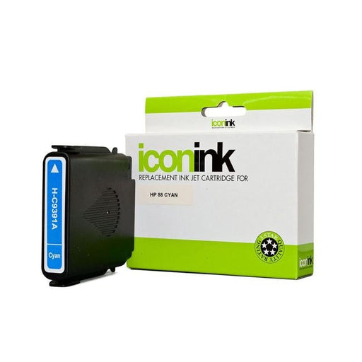 Icon Compatible HP 88 Cyan High Capacity Ink Cartridge (C9391A)-Officecentre