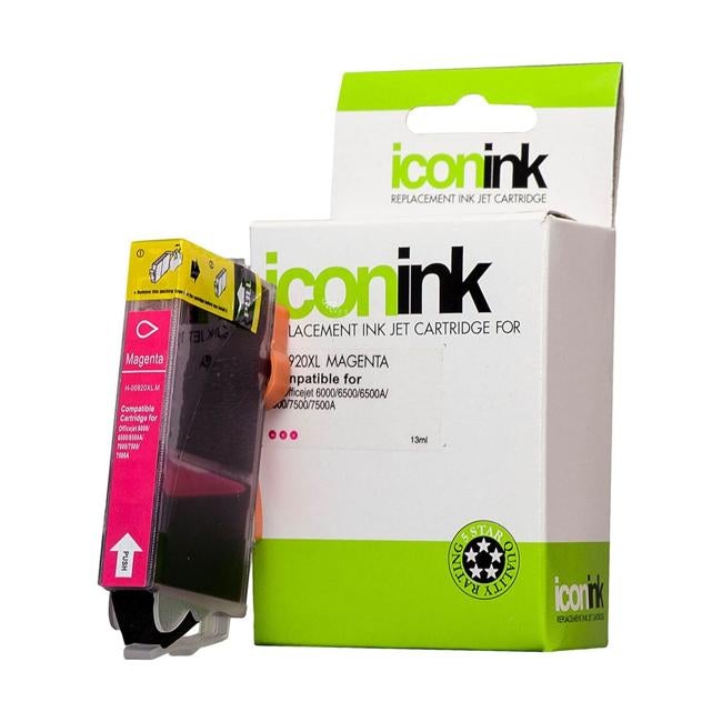 Icon Compatible HP 920 Magenta XL Ink Cartridge (CD973AA)-Officecentre