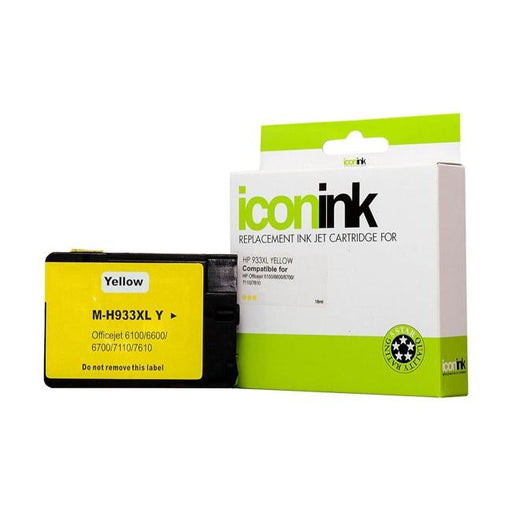 Icon Compatible HP 933 XL Yellow Ink Cartridge (CN056AA-Officecentre