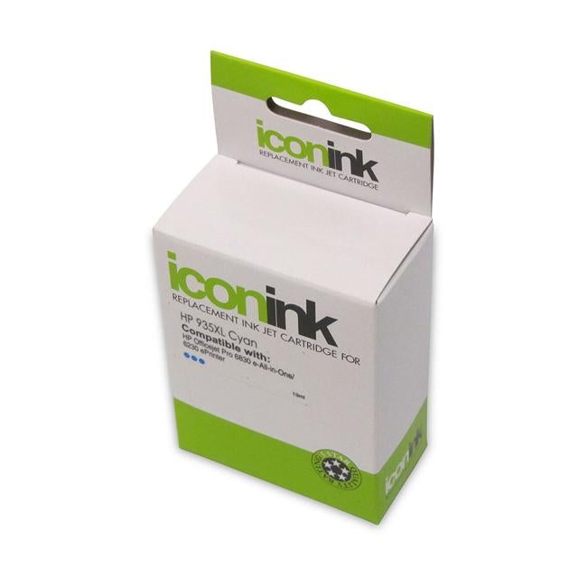 Icon Compatible HP 935XL Cyan Ink Cartridge (C2P24AA)-Officecentre