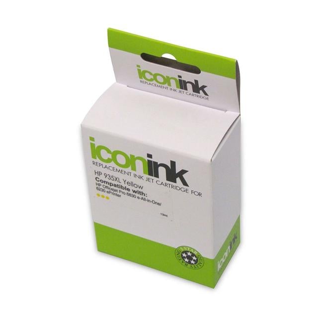 Icon Compatible HP 935XL Yellow Ink Cartridge (C2P26AA)-Officecentre
