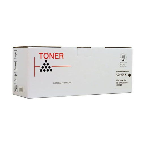 Icon Compatible HP CC530A/Canon CART318/CART418 Black Toner Cartridge-Officecentre