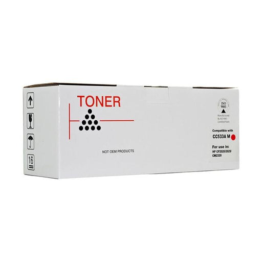 Icon Compatible HP CC533A/ CE413A/ Canon CART318/CART418 Magenta Toner Cartridge-Officecentre