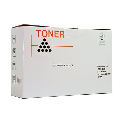 Icon Compatible HP CE505X/Canon CART319HY Black Toner Cartridge-Officecentre