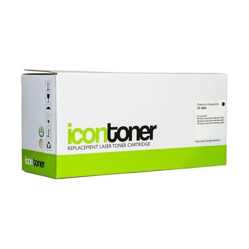 Icon Compatible HP CF380X Black Toner Cartridge (312X)-Officecentre