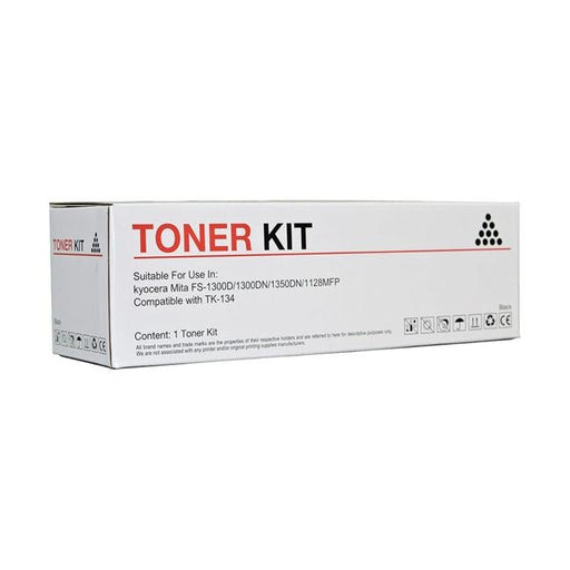 Icon Compatible Kyocera TK134 Black Toner Cartridge-Officecentre