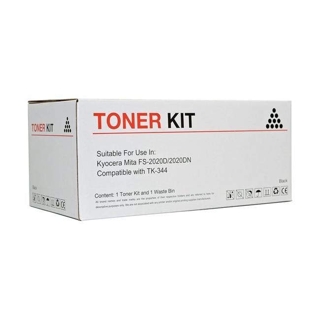 Icon Compatible Kyocera TK344 Black Toner Cartridge-Officecentre