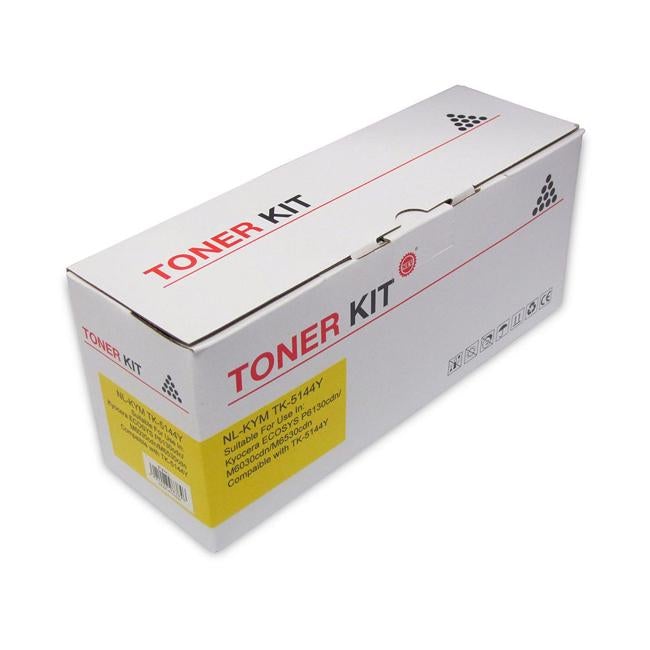 Icon Compatible Kyocera TK5144 Yellow Toner Cartridge-Officecentre