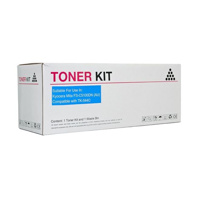 Icon Compatible Kyocera TK544 Cyan Toner Cartridge-Officecentre