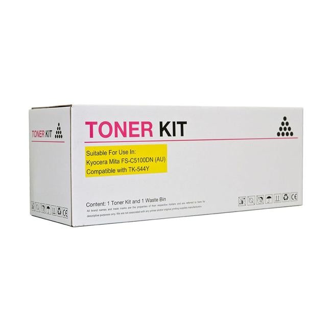 Icon Compatible Kyocera TK544 Yellow Toner Cartridge-Officecentre