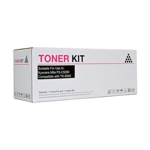 Icon Compatible Kyocera TK554 Black Toner Cartridge-Officecentre