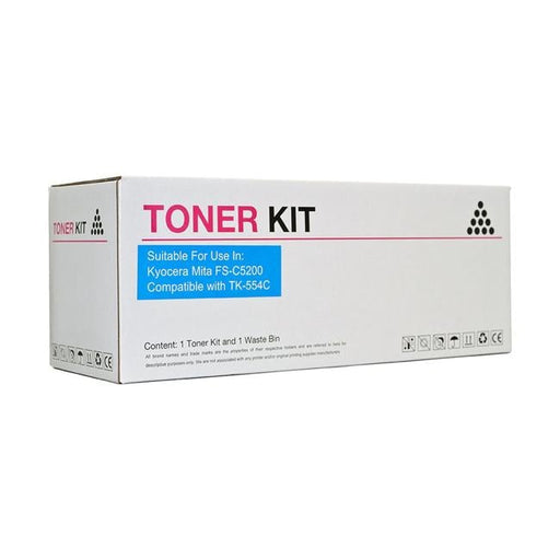 Icon Compatible Kyocera TK554 Cyan Toner Cartridge-Officecentre