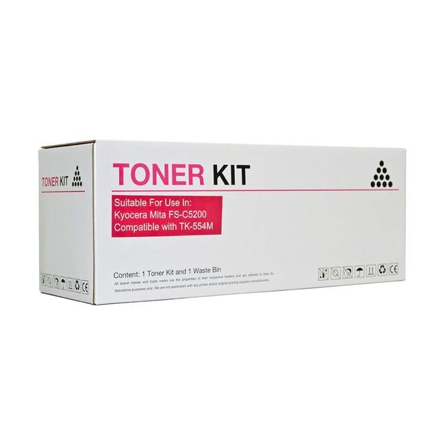 Icon Compatible Kyocera TK554 Magenta Toner Cartridge-Officecentre