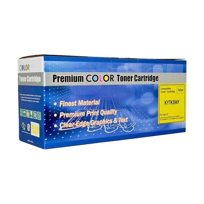 Icon Compatible Kyocera TK594 Yellow Toner Cartridge-Officecentre