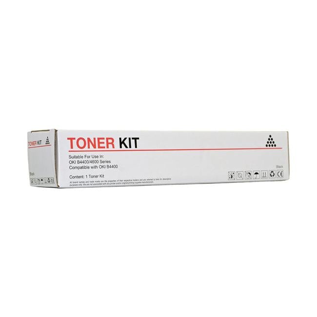 Icon Compatible OKI B44TONE Black Toner Cartridge-Officecentre