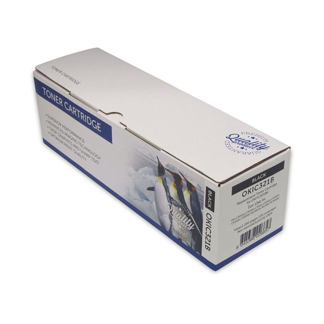 Icon Compatible OKI C301/C321/MC342 Black Toner (44973548)-Officecentre
