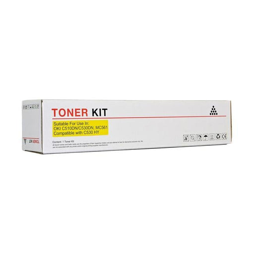 Icon Compatible OKI C510/C530/MC561 Yellow Toner (44469725)-Officecentre