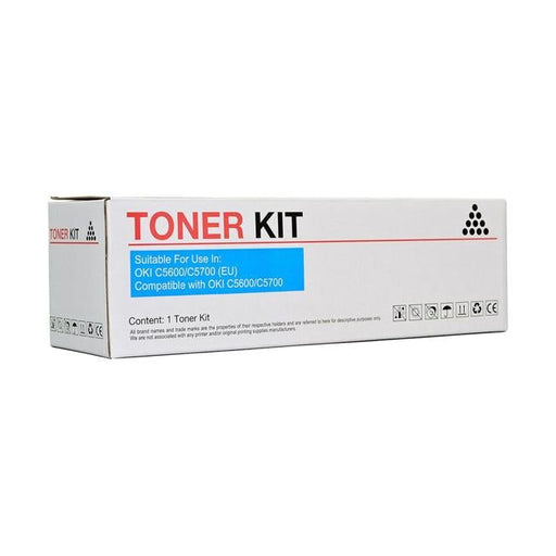 Icon Compatible OKI C5600/C5700 Cyan Toner Cartridge-Officecentre